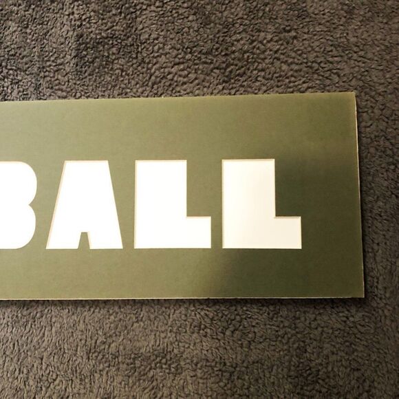 7x28‎ Olive Green Football Photo Mat - Picture 7 of 15